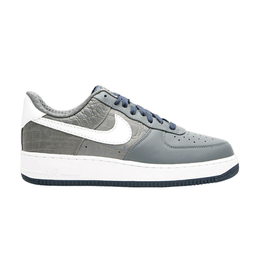 ナイキ プレミアム 灰色 グレー 白色 ホワイト ステルス エアフォース スニーカー メンズ NIKE AIR FORCE 1 PREMIUM 07 / FLINT GREY WHITE STEALTH｜スニケス
