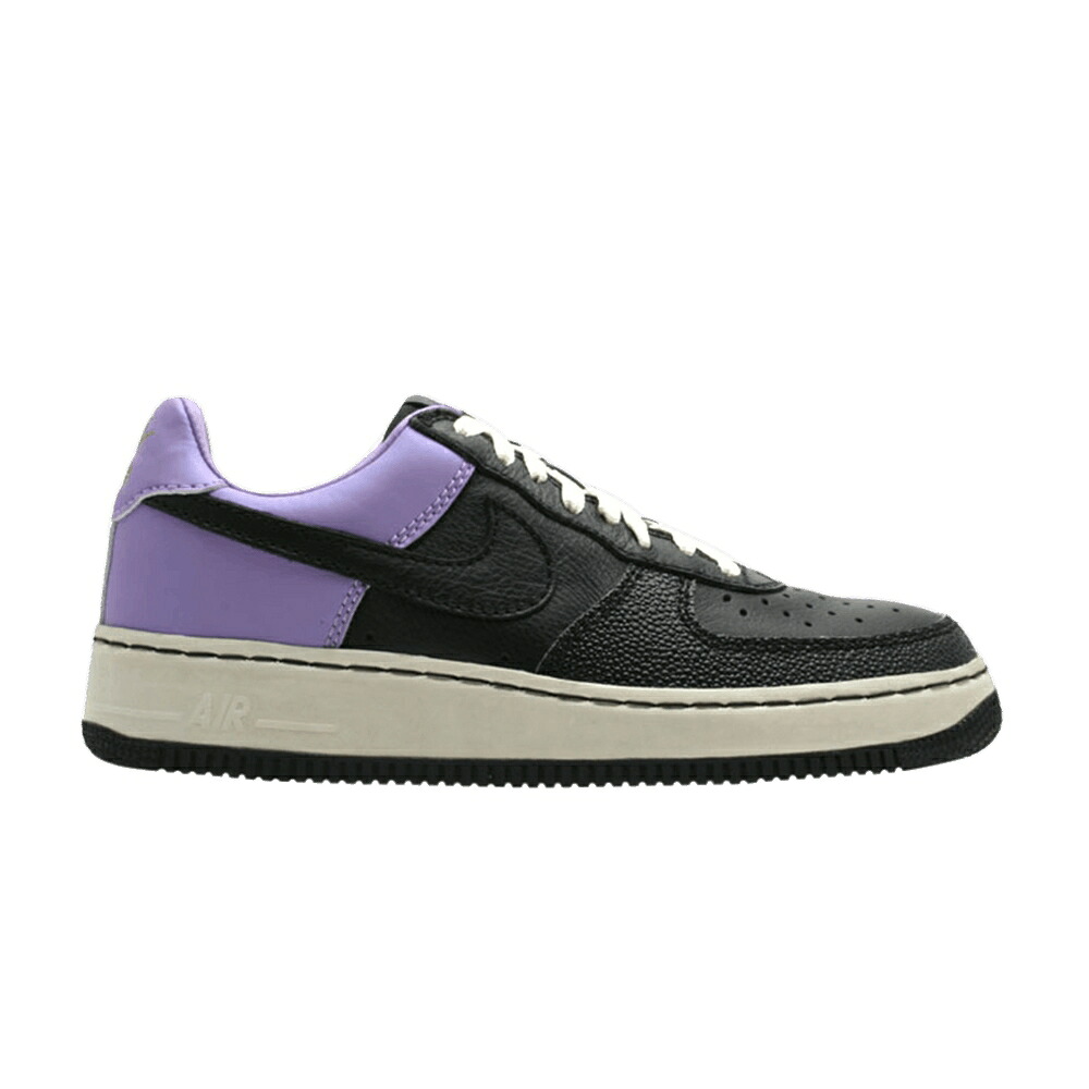 ナイキ 黒色 ブラック エアフォース スニーカー メンズ NIKE AIR FORCE 1 LOW INSIDEOUT / BLACK BLACK LIGHT IRIS