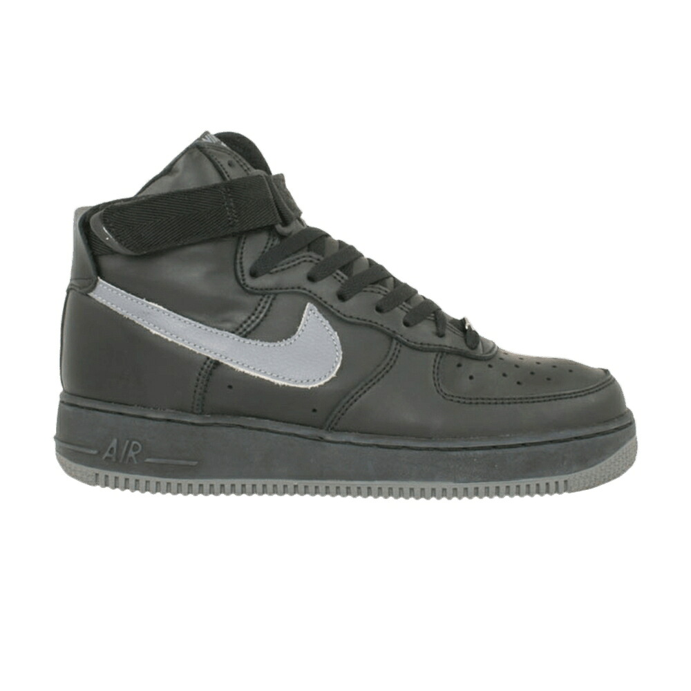 ナイキ ご機嫌 黒いこと 黒いこと 冷やりとした 薄墨色 薄墨色 空軍 スニーカー メンズ NIKE AIR FORCE 1 HIGH / BLACK COOL GREY