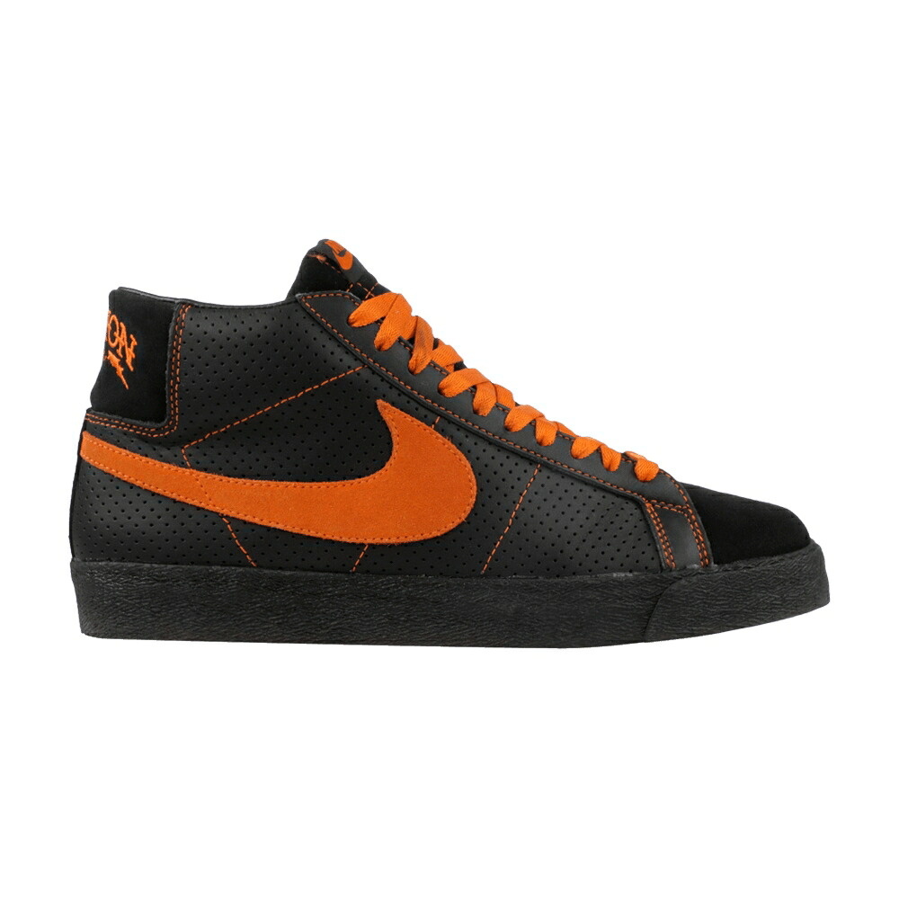 ナイキ ブレイザー エスビー 黒色 ブラック ゴールド 'MISSION' スニーカー メンズ NIKE BLAZER SB / BLACK GOLD POST