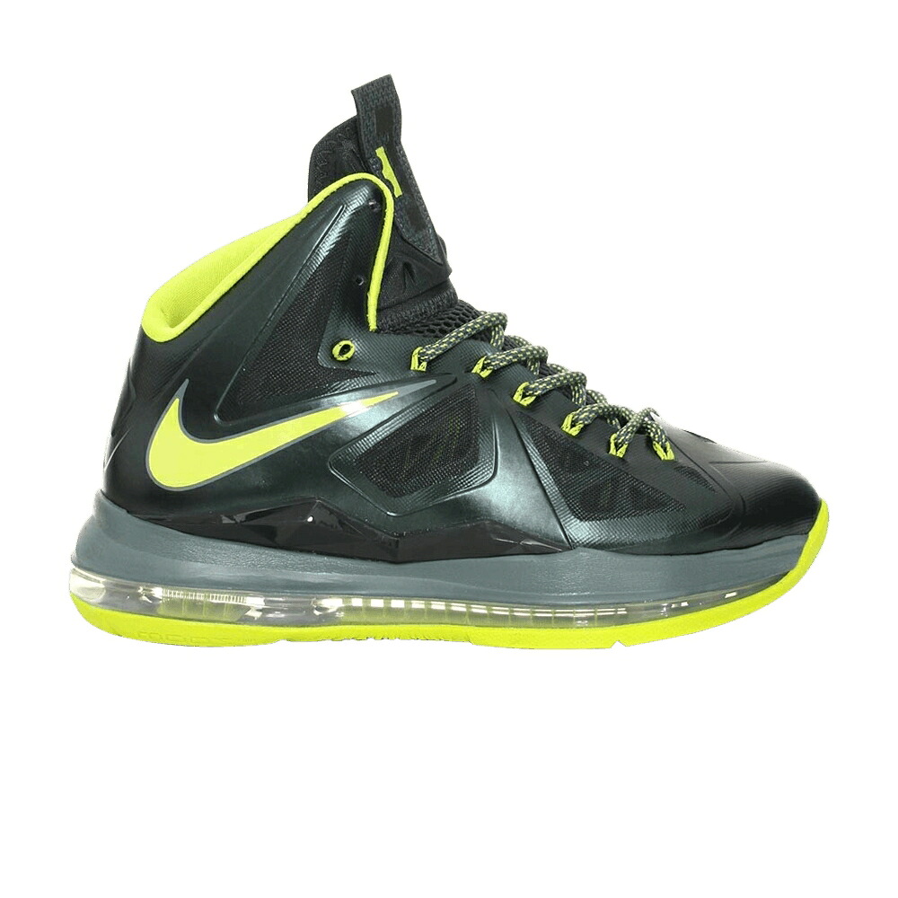 ナイキ レブロン 緑 グリーン 'DUNKMAN' スニーカー メンズ NIKE LEBRON 10 / SEAWEED ATOMIC GREEN HASTA