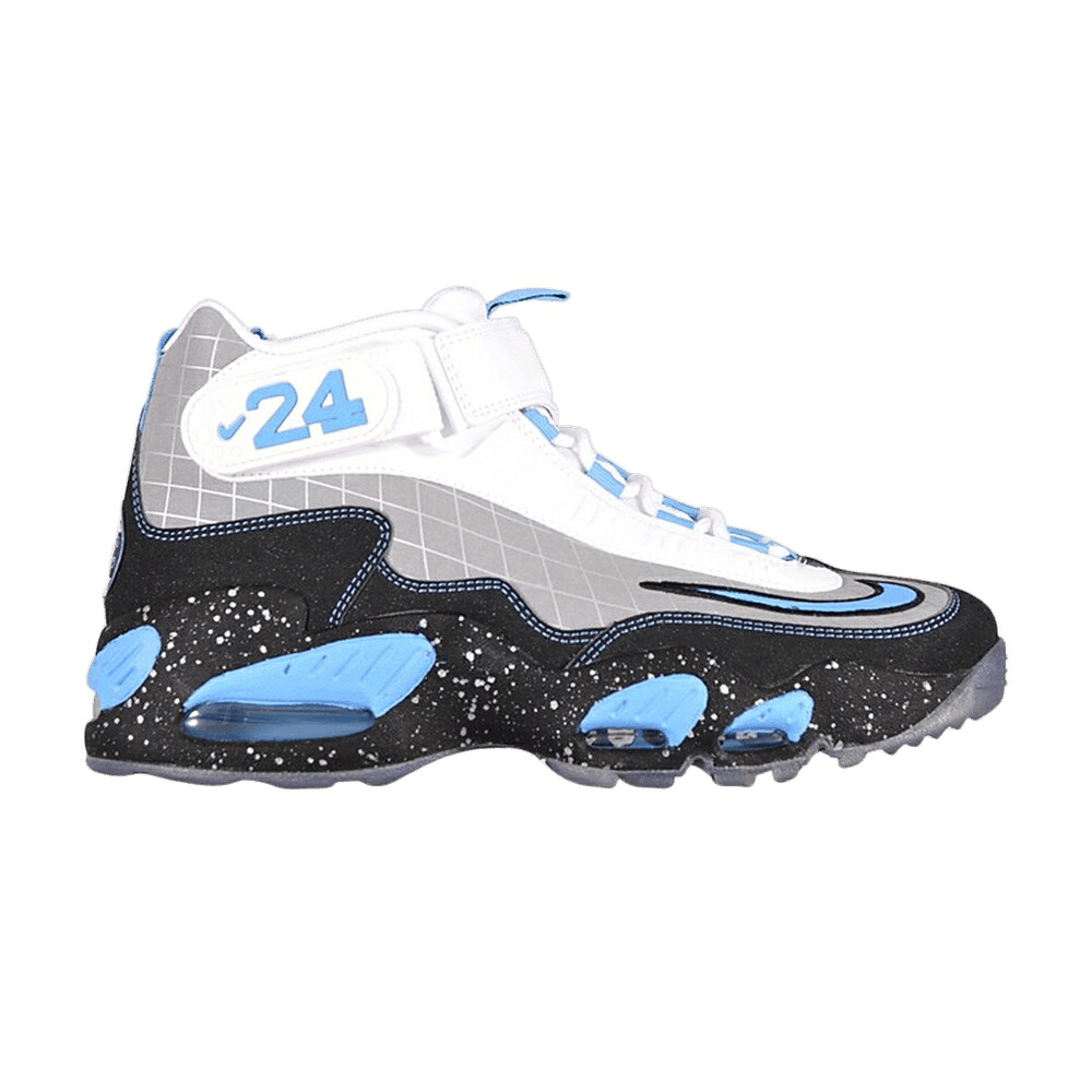 ナイキ グリフィー マックス \u0027MLB ALLSTAR\u0027 スニーカー メンズ NIKE AIR GRIFFEY MAX 1 PRM QS ALL-STAR\u0027 / MTLLC SLVR UNVRSTY BL BLK WHT