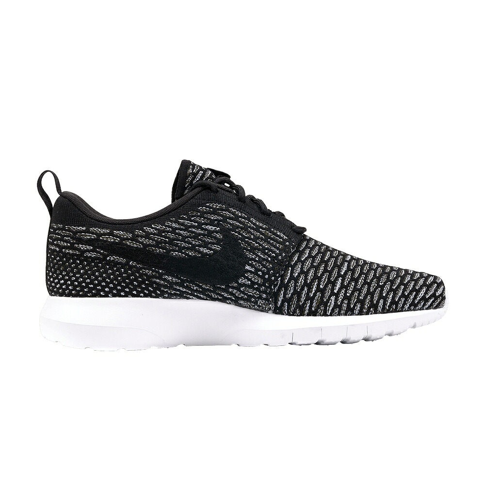 ナイキ フライニット ローシラン 黒色 ブラック 'BLACK SEQUOIA' スニーカー メンズ NIKE FLYKNIT ROSHERUN / BLACK BLACK SQ LT ARMRY BL