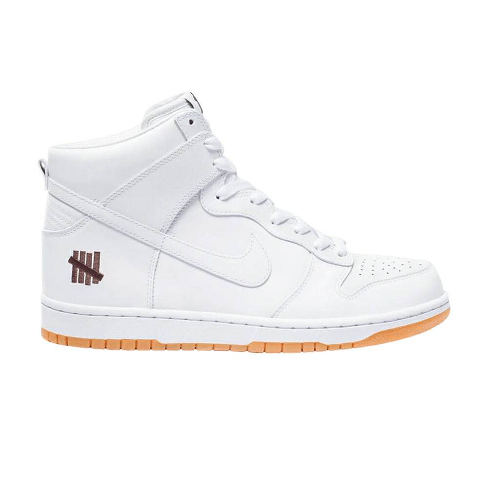 ナイキ ダンク アンディフィーテッド 白いこと 白いこと \u0027UNDEFEATED\u0027 スニーカー メンズ NIKE DUNK PRM HI UNDFTD SP / WHITE WHITE