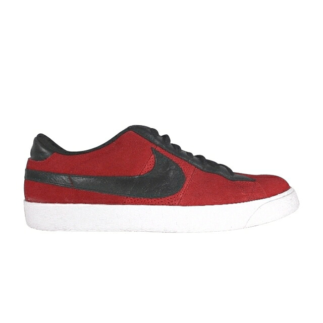 ナイキ ブレイザー 割り増し金 赤 赤いこと 黒いこと 黒いこと スニーカー メンズ NIKE BLAZER LOW PREMIUM / VARSITY RED BLACK