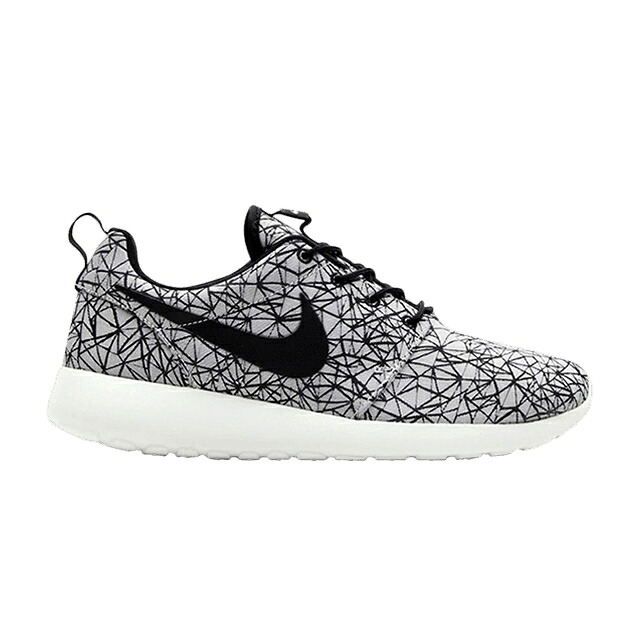 ナイキ 置き目シラン 白いこと 白いこと 黒いこと 黒いこと \u0027GEOMETRIC\u0027 スニーカー メンズ NIKE ROSHERUN GPX PRM / SUMMIT WHITE BLACK