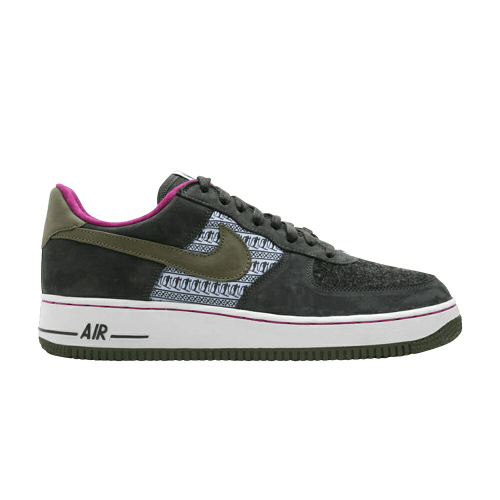 ナイキ プレミアム アーミー オリーブ チャコール エアフォース 'NORDIC PACK' スニーカー レディース NIKE WMNS AIR FORCE 1 PREMIUM / ALUMINUM ARMY OLIVE DK CHARCOAL｜スニケス