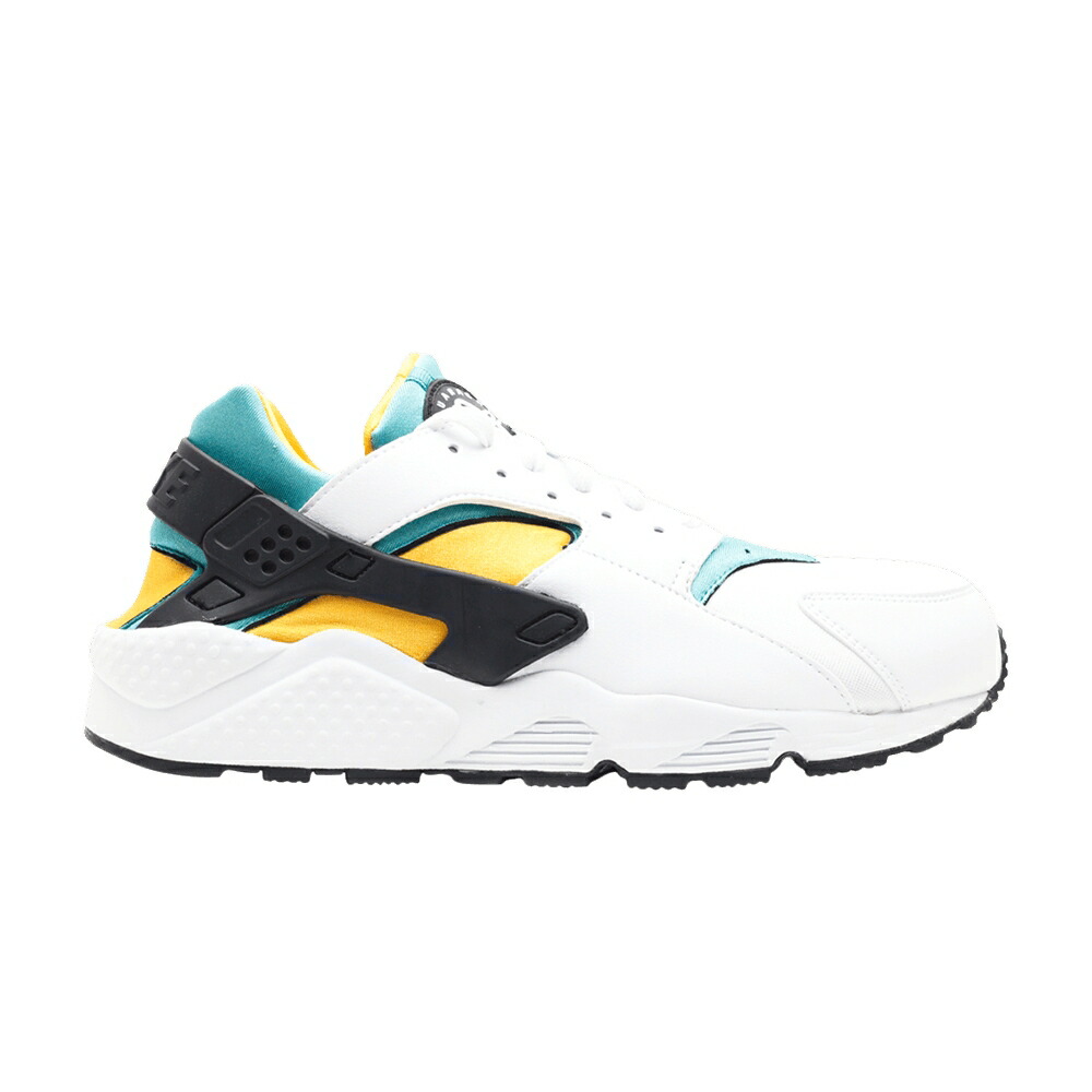 ナイキ ハラチ 白色 ホワイト 'WHITE GOLD' スニーカー メンズ NIKE AIR HUARACHE TURQUOISE / WHITE SPORT TURQUOISE UNIVERSITY