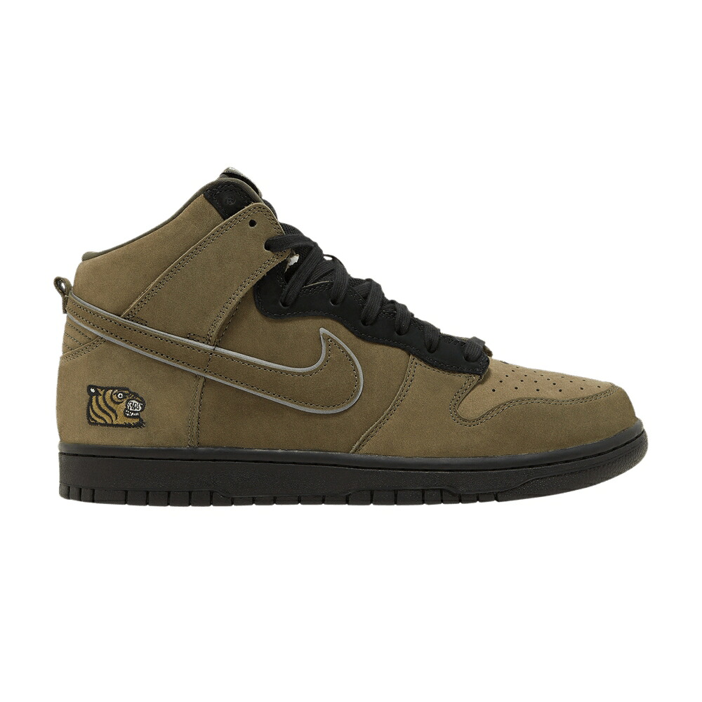 ナイキ ダンク ハイ 緑 グリーン 黒色 ブラック ダンクハイ '90S' スニーカー メンズ NIKE SOULGOODS X DUNK HIGH SP / MILITARY GREEN BLACK