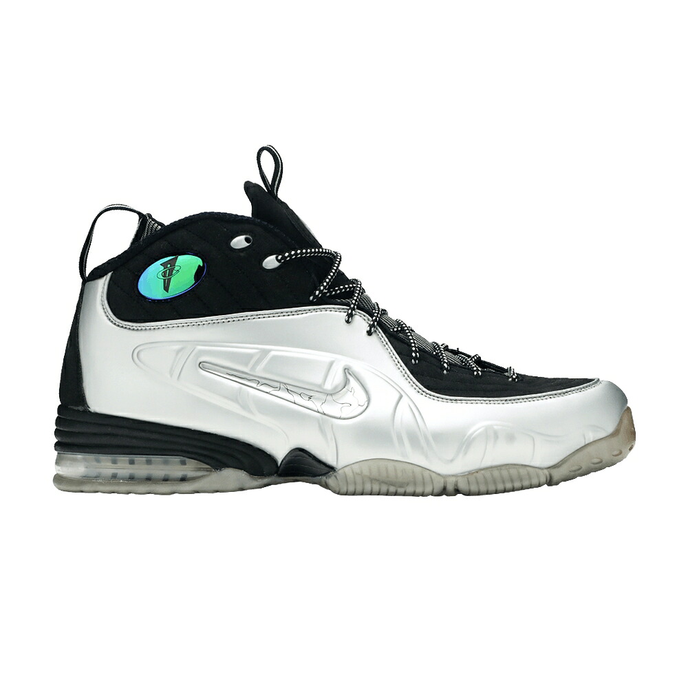 ナイキ 黒色 ブラック 銀色 シルバー 'BLACK SILVER' スニーカー メンズ NIKE 1/2 CENT / BLACK METALLIC SILVER｜スニケス