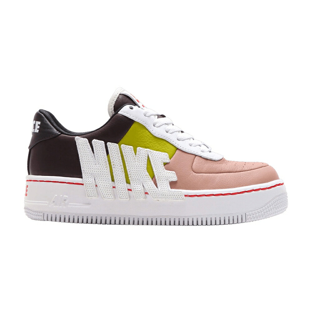 ナイキ 白いこと 白いこと 空軍 \u0027FORCE FEMALE\u0027 スニーカー レディース NIKE WMNS AIR FORCE 1 UPSTEP LX IS / PORT WINE WHITE BRIGHT CACTUS