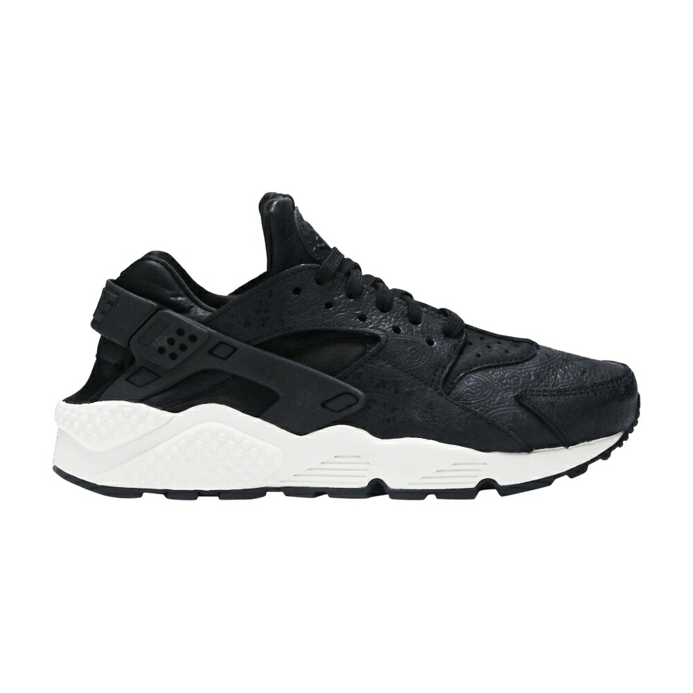 ナイキ ハラチ 幽客 割り増し金 黒いこと 黒いこと ハラチラン \u0027BLACK\u0027 スニーカー レディース NIKE WMNS AIR HUARACHE RUN PREMIUM / BLACK BLACK LIGHT BONE