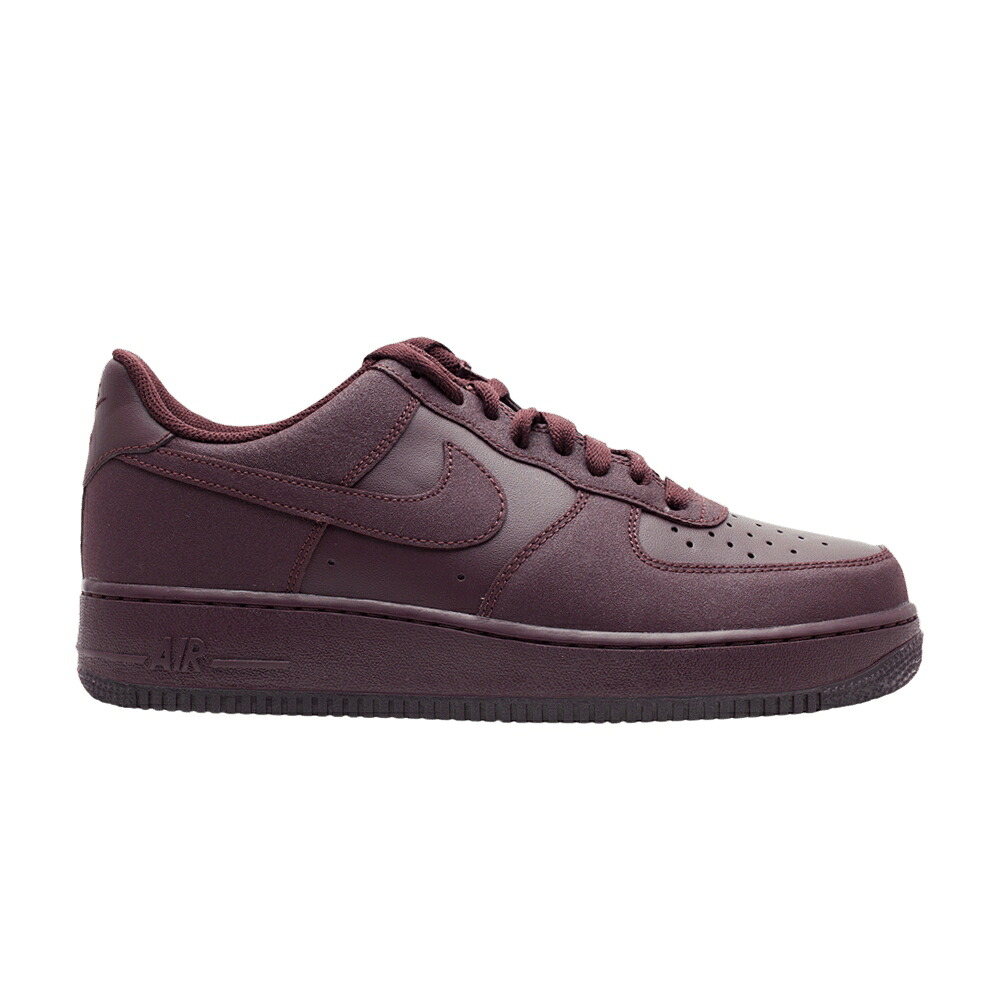 ナイキ ディープ 空軍 \u002707 \u0027TECH TUFF\u0027 スニーカー メンズ NIKE AIR FORCE 1 / DEEP BURGANDY DEEP BURGANDY