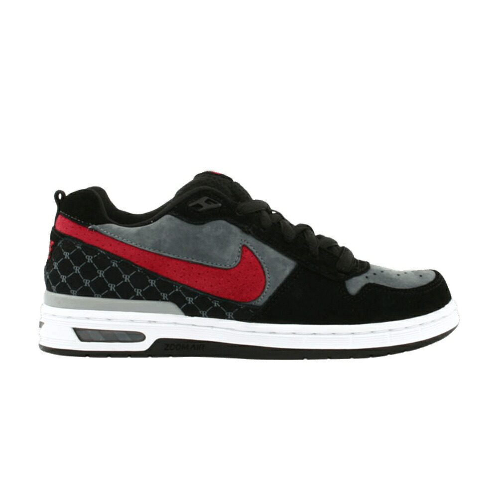 ナイキ 極点 望遠レンズ 薄墨色 薄墨色 赤 赤いこと 黒いこと 黒いこと スニーカー メンズ NIKE PAUL RODRIGUEZ ZOOM AIR LOW / MEDIUM GREY VARSITY RED BLACK