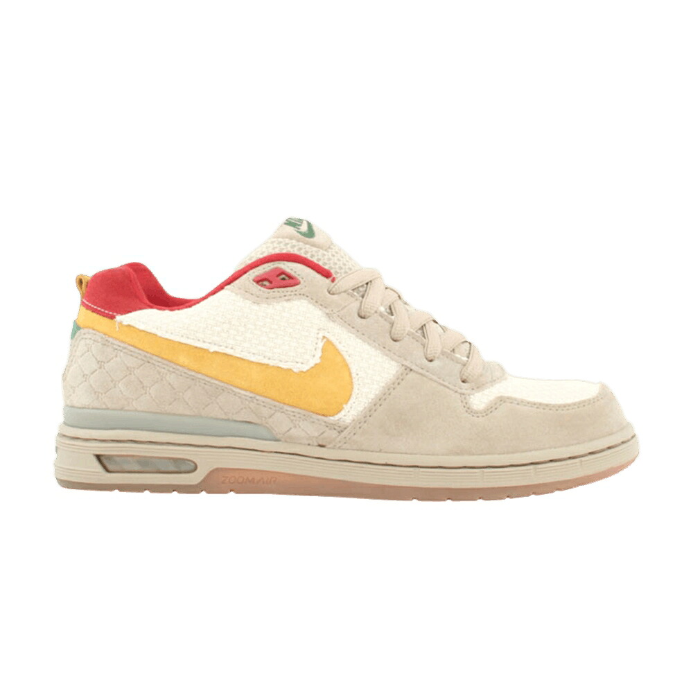 ナイキ ポール ズーム 黄色 イエロー 緑 グリーン スニーカー メンズ NIKE PAUL RODRIGUEZ ZOOM AIR LOW / MUSHROOM YELLOW OCHRE C GREEN