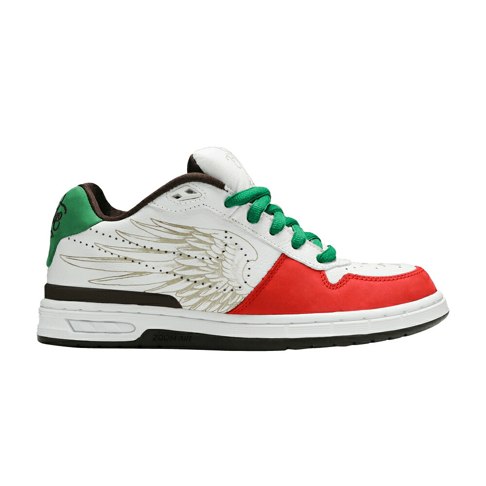 ナイキ ポール ズーム エリート 白色 ホワイト 赤 レッド 'CINCO MAYO' スニーカー メンズ NIKE PAUL RODRIGUEZ ZOOM AIR ELITE DE / WHITE WHITE SPORT RED