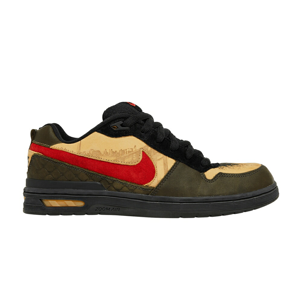 ナイキ ポール ズーム エリート ハニー ウィート ディープ 緑 グリーン 'STASH' スニーカー メンズ NIKE PAUL RODRIGUEZ ZOOM AIR ELITE / HONEY WHEAT PIMENTO DEEP GREEN|スニケス