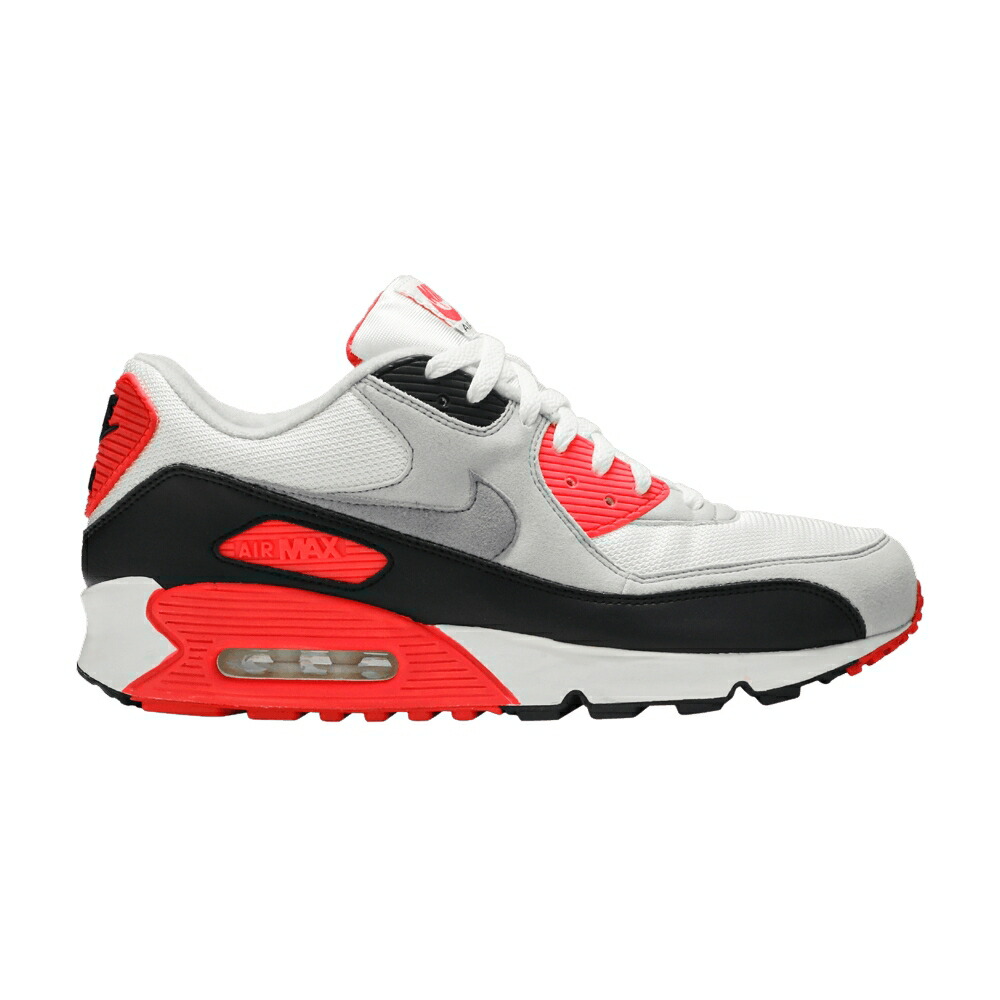 ナイキ マックス 白色 ホワイト 灰色 シメント グレー 黒色 ブラック エアマックス 'INFRARED' スニーカー メンズ NIKE AIR MAX 90 2008 / WHITE CEMENT GREY INFRRD BLACK 110,950円