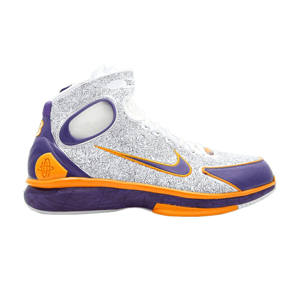 ナイキ ハラチ 白色 ホワイト 紫 パープル 黄色 イエロー 'KOBE LASER' スニーカー メンズ NIKE HUARACHE 2K4 / WHITE PURPLE YELLOW|スニケス