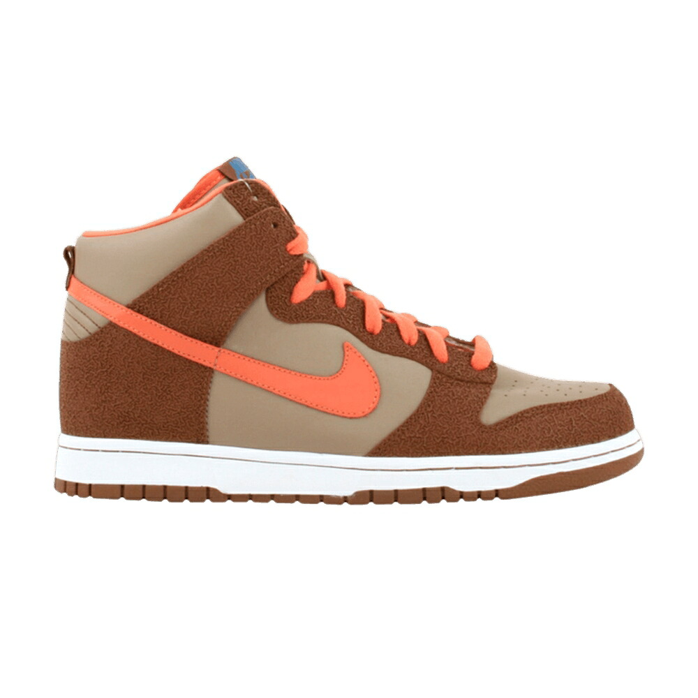 ナイキ ダンク 御機嫌 割り増し金 橙 オレンジ色 ダンクハイ \u0027THE THING\u0027 スニーカー メンズ NIKE FANTASTIC 4 X DUNK HIGH PREMIUM / BEECHTREE ORANGE BLAZE HAZEL