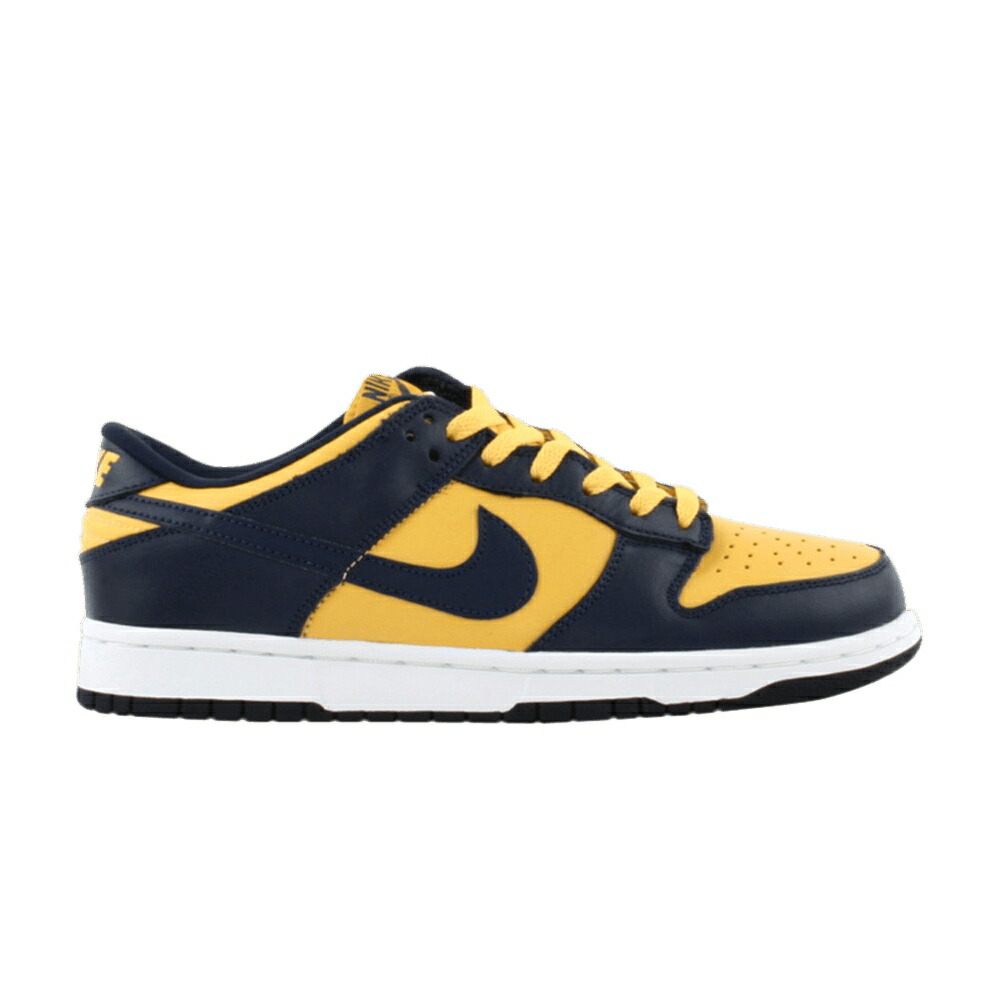 ナイキ ダンク 紺色 ネイビー ダンクロー スニーカー メンズ NIKE DUNK LOW / MIDNIGHT NAVY VARSITY MAIZE