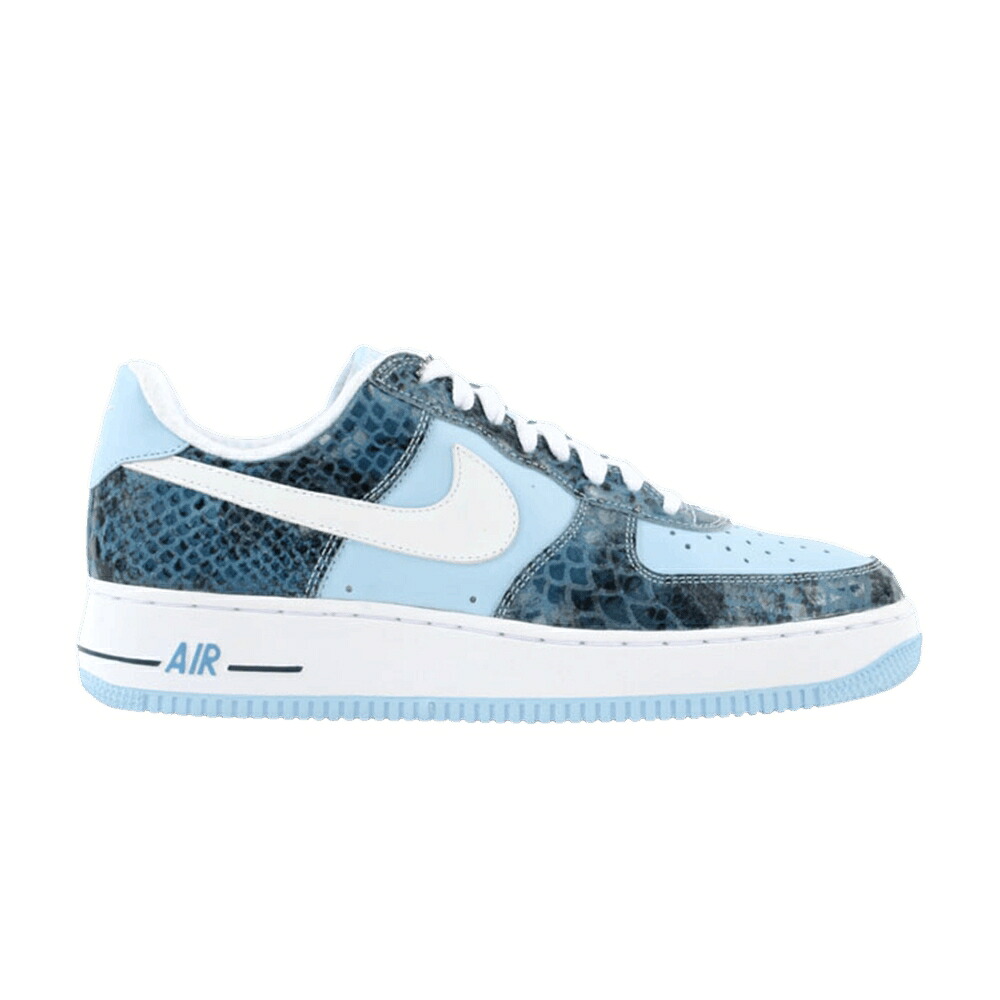 ナイキ 割り増し金 青み 青色 ミッド 紺色 米国海軍 空軍 スニーカー レディース NIKE WMNS AIR FORCE 1 PREMIUM / ICE BLUE WHT MID NAVY U BLUE
