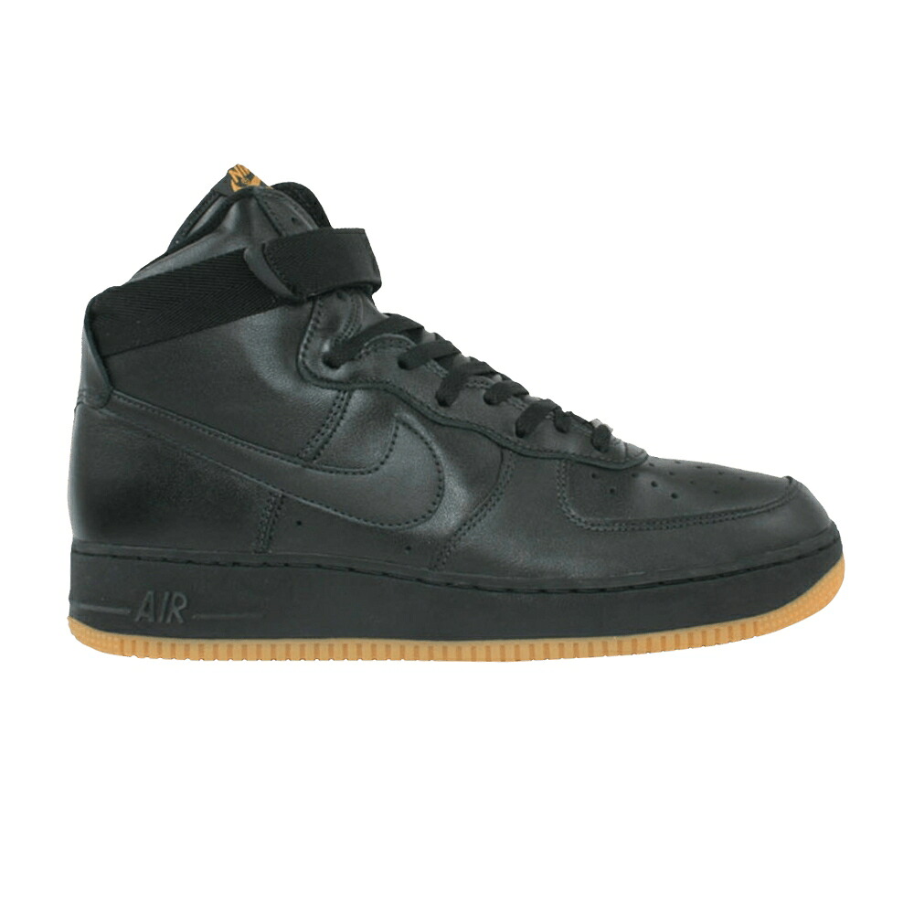 ナイキ ハイ 黒色 ブラック ゴールド エアフォース スニーカー メンズ NIKE AIR FORCE 1 HIGH / BLACK BLACK CANYON GOLD GUM｜スニケス 83,325円