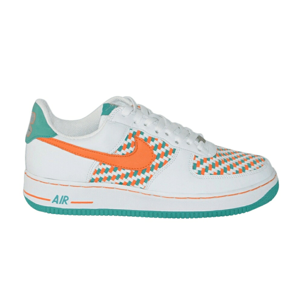 ナイキ 割り増し金 白いこと 白いこと 空軍 \u0027MIAMI\u0027 スニーカー メンズ NIKE AIR FORCE 1 PREMIUM / WHITE CLEMENTINE ALOE (MIAMI)
