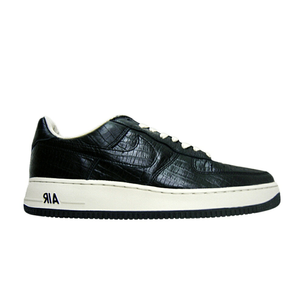 ナイキ 黒色 ブラック ネット エアフォース 'HTM 2' スニーカー メンズ NIKE HTM AIR FORCE 1 / BLACK BLACK NET|スニケス