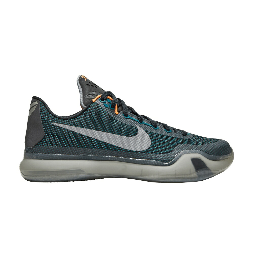 ナイキ コービー 黒色 ブラック 'FLIGHT' スニーカー メンズ NIKE KOBE 10 / TEAL BLACK BRIGHT CITRUS