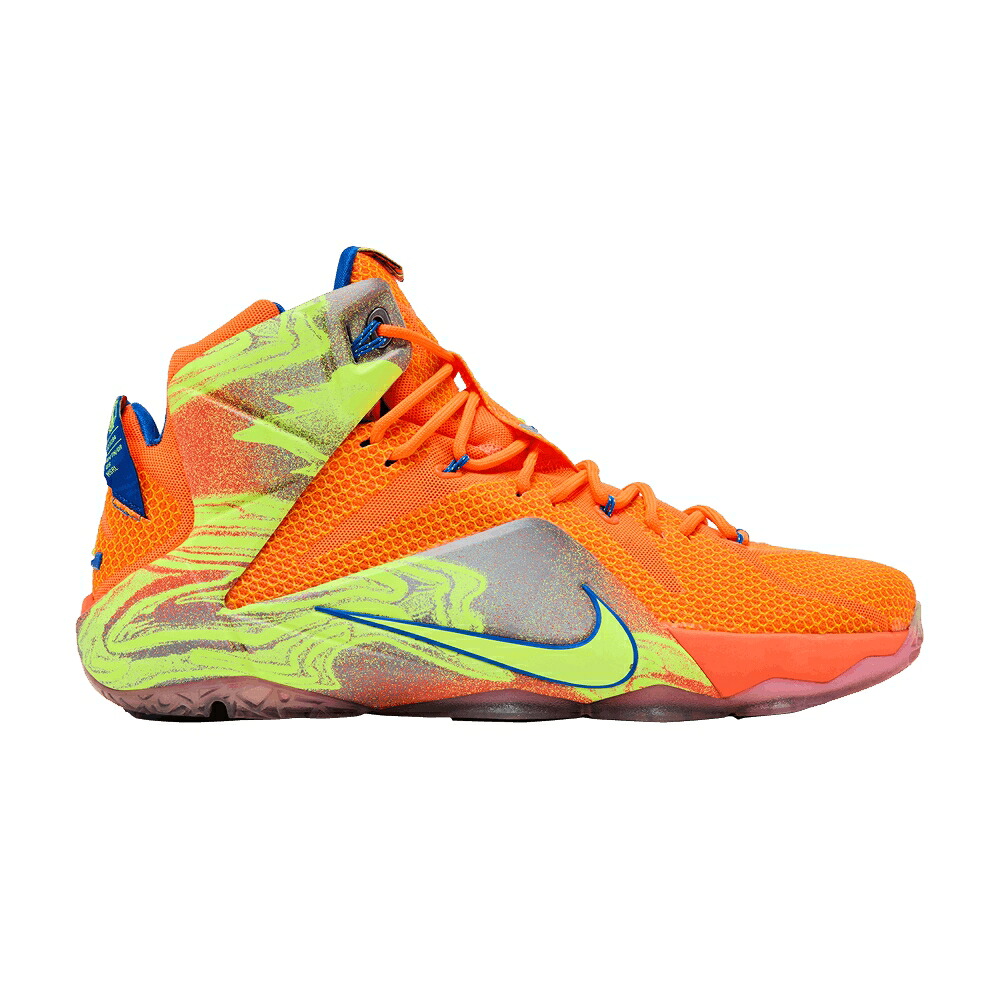 ナイキ レブロン クリムゾン クール 灰色 グレー 'SIX MERIDIANS' スニーカー メンズ NIKE LEBRON 12 / HYPER CRIMSON METALLIC COOL GREY｜スニケス
