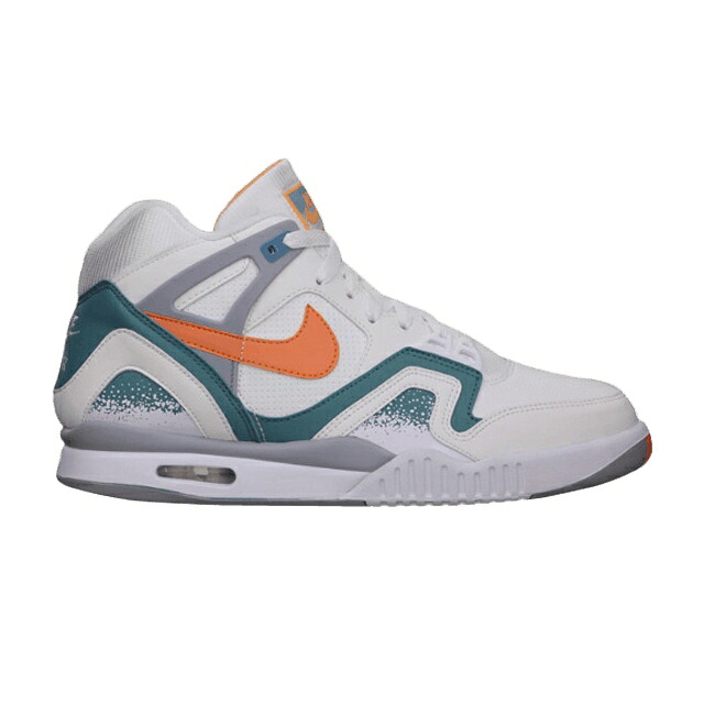 ナイキ テック 白色 ホワイト 橙 オレンジ バースト 青色 ブルー 'CLAY BLUE' スニーカー メンズ NIKE AIR TECH CHALLENGE 2 2014 / WHITE ORANGE BURST CLAY BLUE