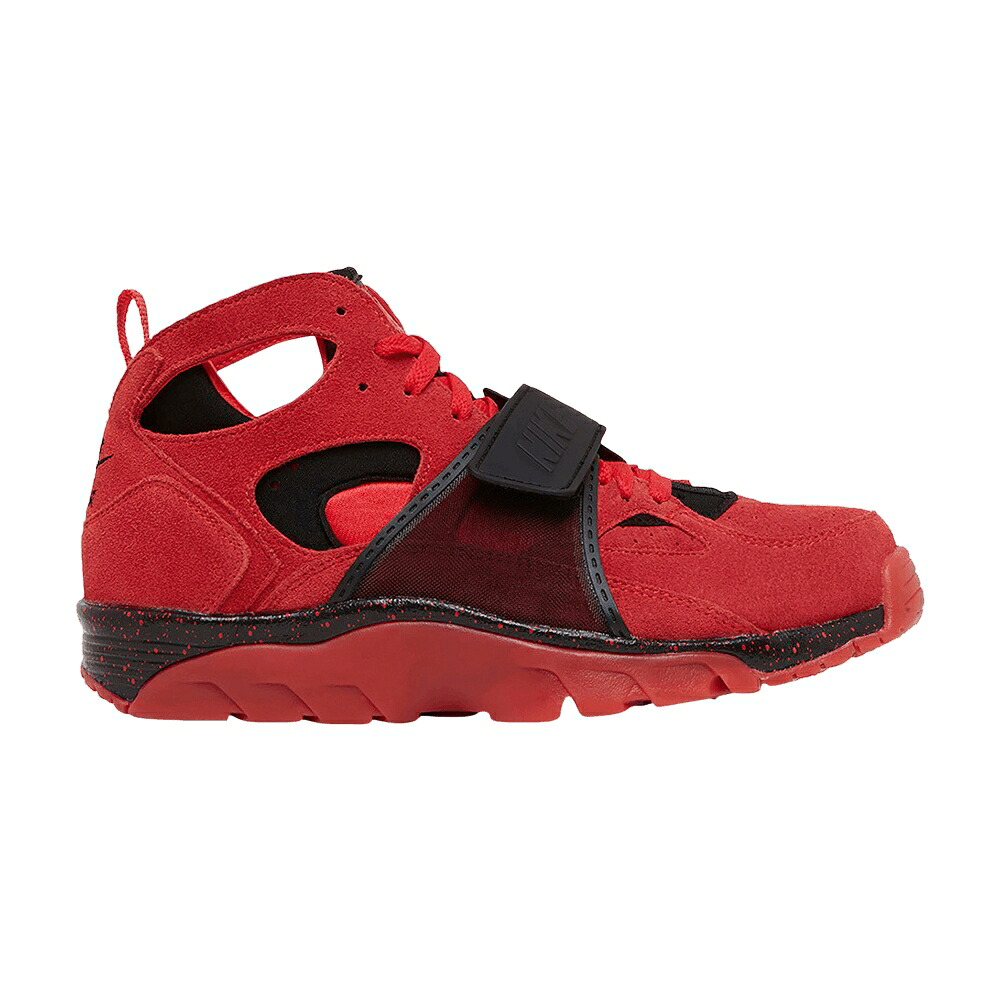 ナイキ トレーナー ハラチ プレミアム 赤 レッド 黒色 ブラック エアトレーナー 'LOVE HATE' スニーカー メンズ NIKE AIR TRAINER HUARACHE PREMIUM 'LOVE/HATE' / CHALLENGE RED BLACK|スニケス
