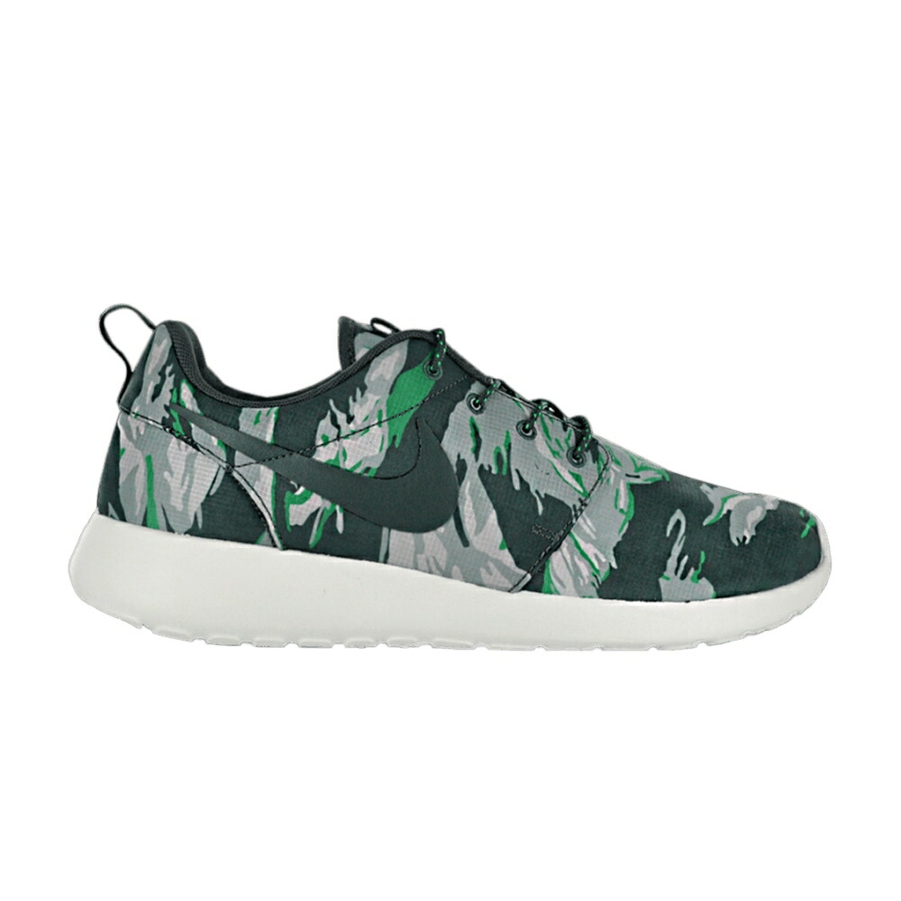ナイキ ローシラン 緑 グリーン CAMO スニーカー メンズ NIKE ROSHERUN GPX / VNTG GREEN VNTG GRN SLGMM GRN