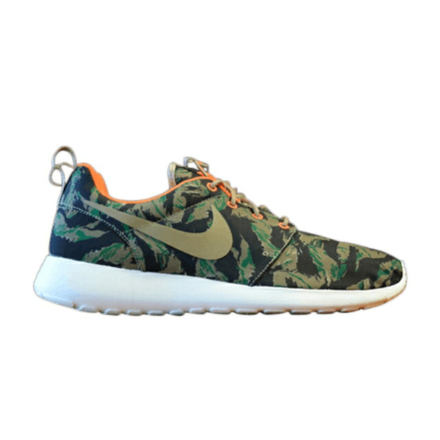 ナイキ ローシラン オリーブ TIGER CAMO スニーカー メンズ NIKE ROSHERUN PRINT / MEDIUM OLIVE BMB SWD GRG GRN