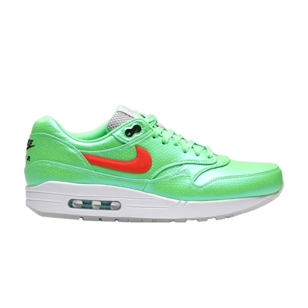 ナイキ マックス プレミアム 青色 ブルー クリムゾン エアマックス 'MERCURIAL PACK' スニーカー メンズ NIKE AIR MAX 1 FB PREMIUM QS / POLARIZED BLUE TOTAL CRIMSON｜スニケス