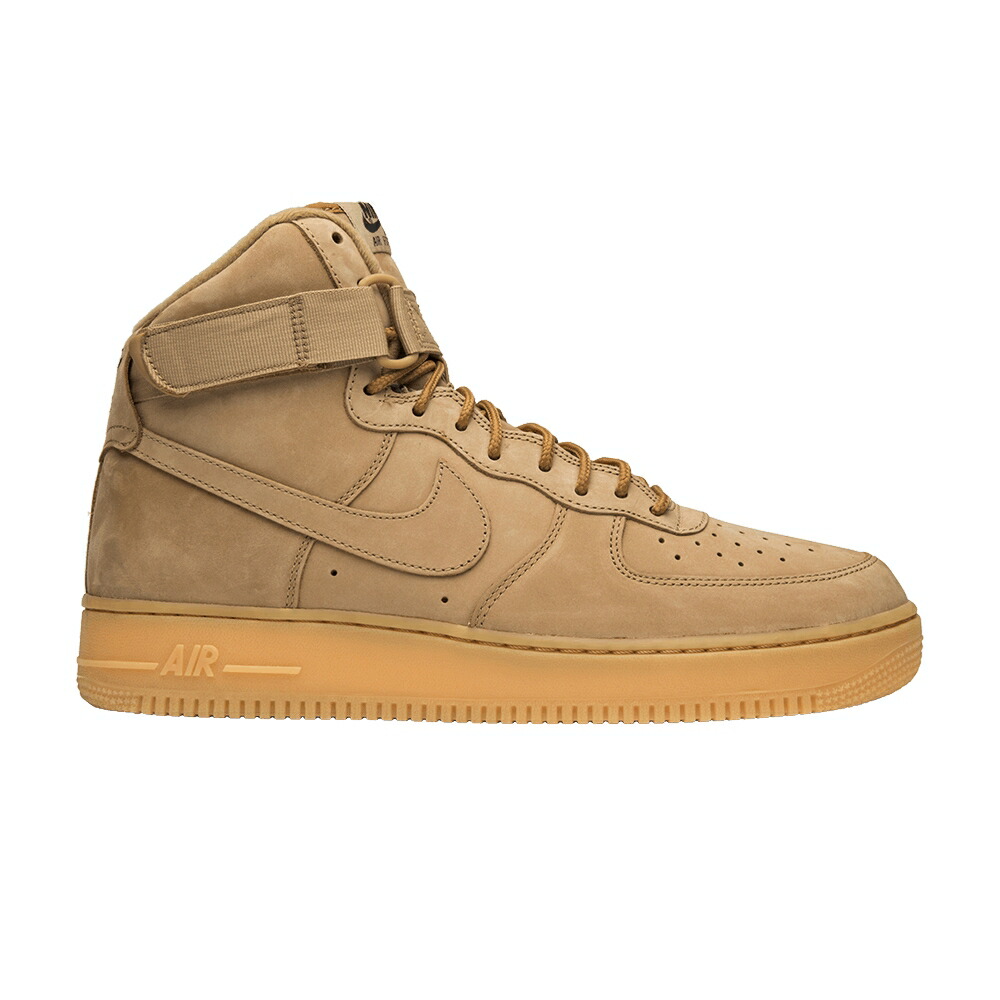 ナイキ ハイ 緑 グリーン エアフォース 07 FLAX スニーカー メンズ NIKE AIR FORCE 1 HIGH LV8 WB / FLAX FLAX OUTDOOR GREEN GUM LI