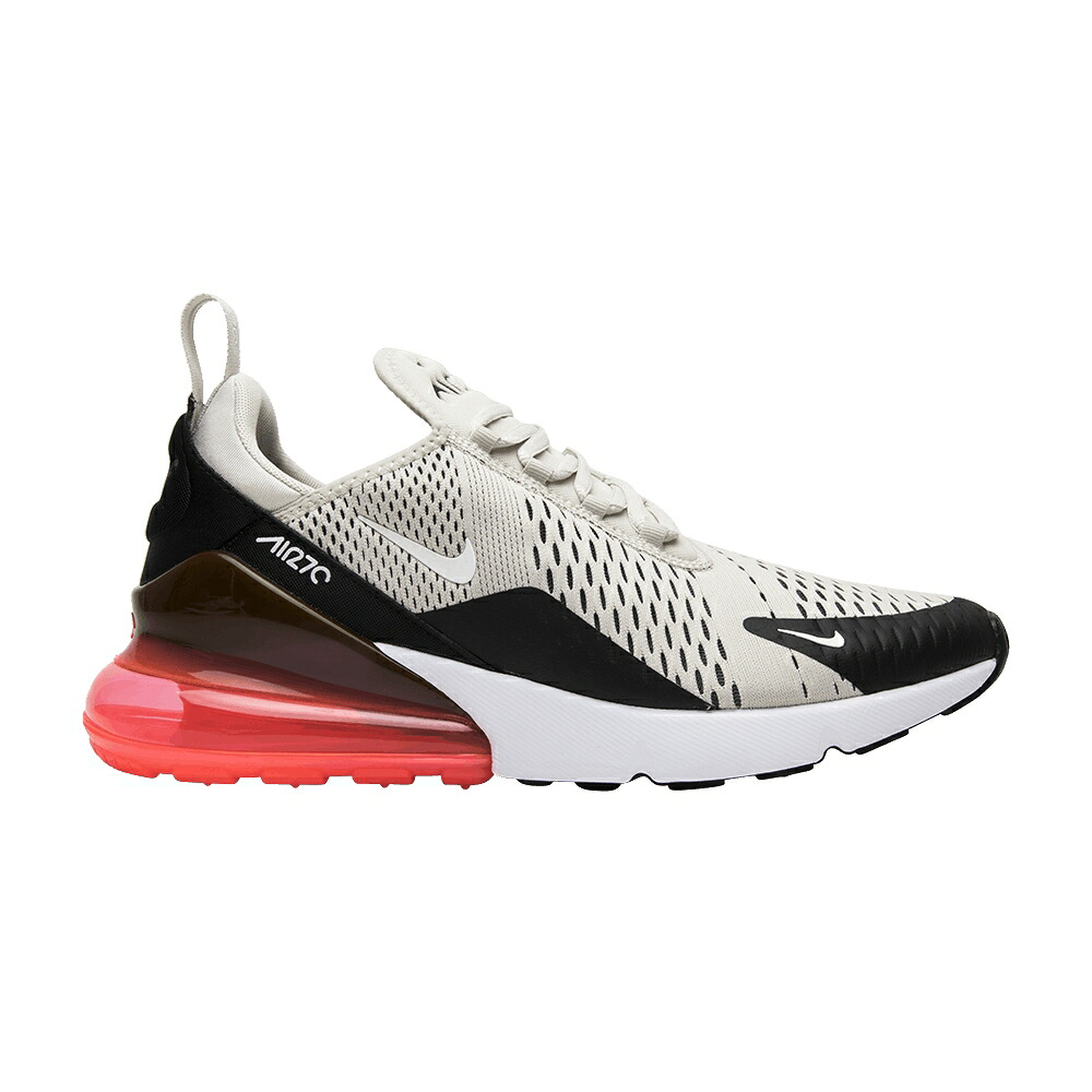 ナイキ マックス 黒色 ブラック エアマックス 'LIGHT BONE' スニーカー メンズ NIKE AIR MAX 270 / LIGHT BONE BLACK HOT PUNCH