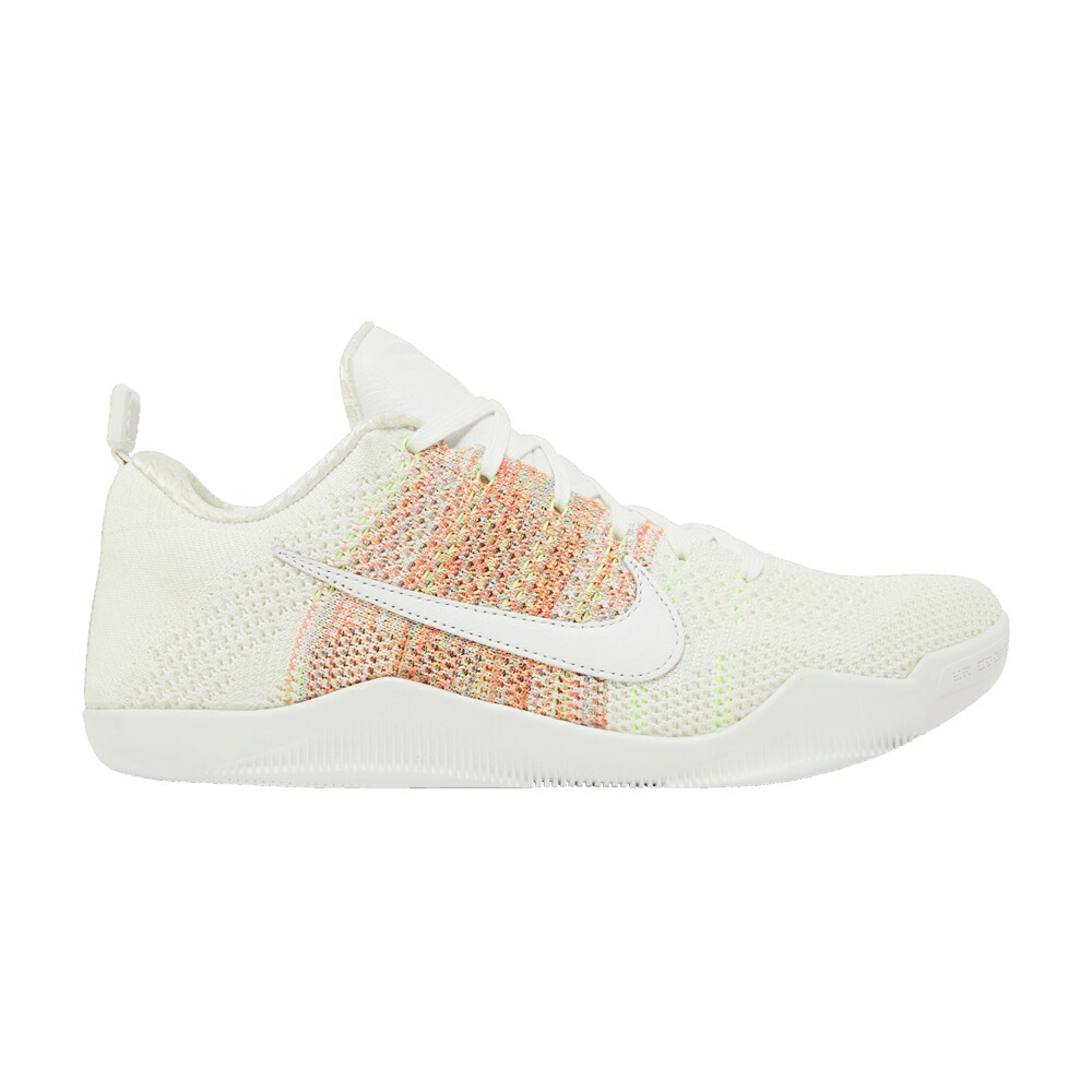 ナイキ コービー エリート 白色 ホワイト WHITE HORSE スニーカー メンズ NIKE KOBE 11 ELITE LOW 4KB / WHITE MULTICOLOR