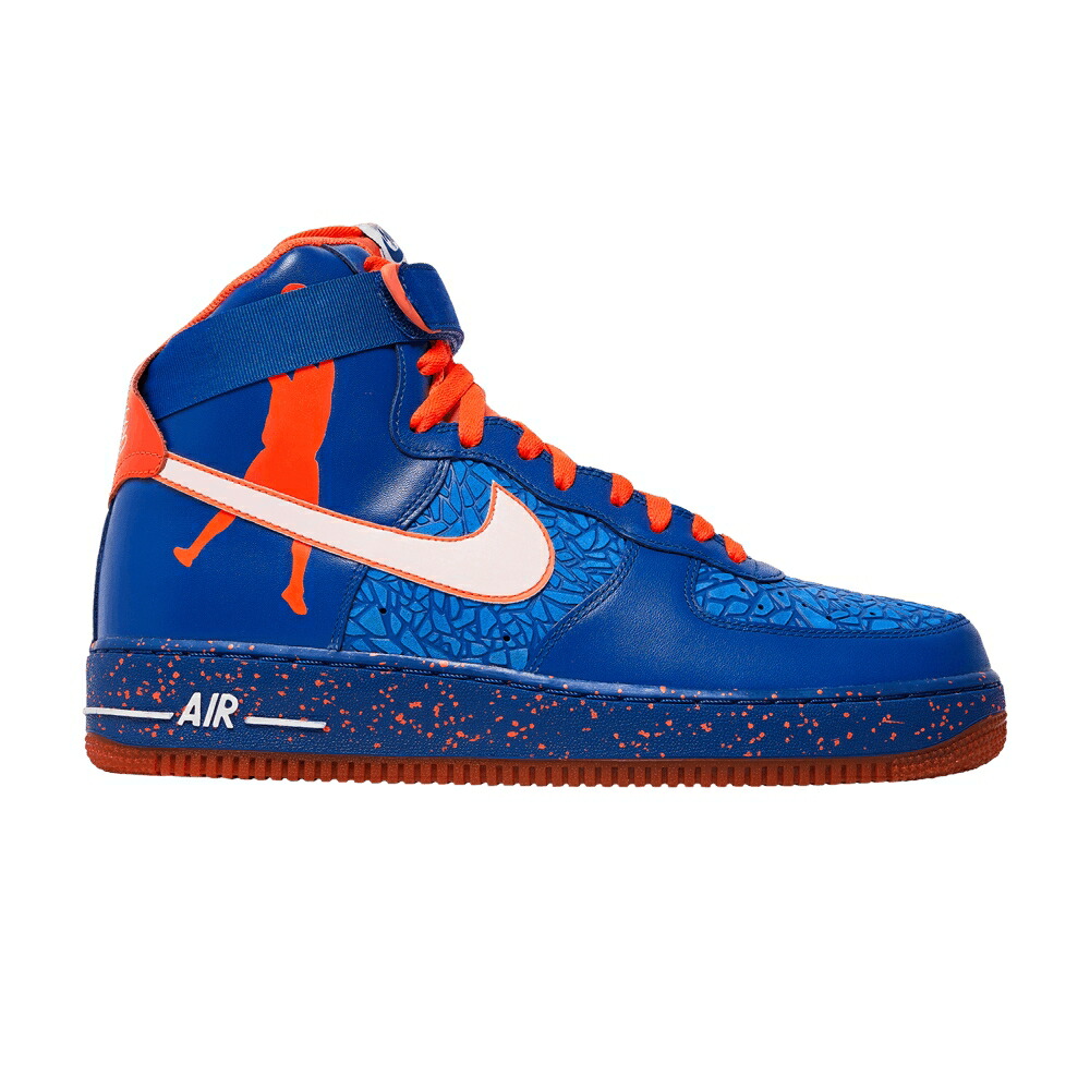ナイキ ハイ プレミアム ゲーム 白色 ホワイト エアフォース RASHEED WALLACE ゲームロイヤル 青 ブルー スニーカー メンズ NIKE AIR FORCE 1 HIGH CMFT PREMIUM QS / GAME ROYAL WHITE