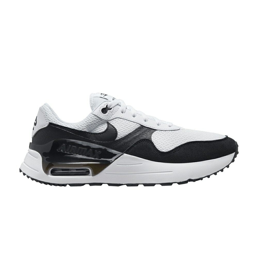 ナイキ マックス 白色 ホワイト 黒色 ブラック エアマックス 'WHITE BLACK' スニーカー メンズ NIKE AIR MAX SYSTM / WHITE BLACK SUMMIT WHITE