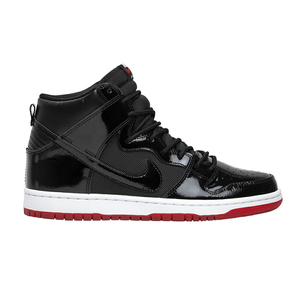 ナイキ ダンク ハイ エスビー 黒色 ブラック 白色 ホワイト 赤 レッド ダンクハイ RIVALS PACK スニーカー メンズ NIKE DUNK HIGH SB / BLACK BLACK WHITE VARSITY RED
