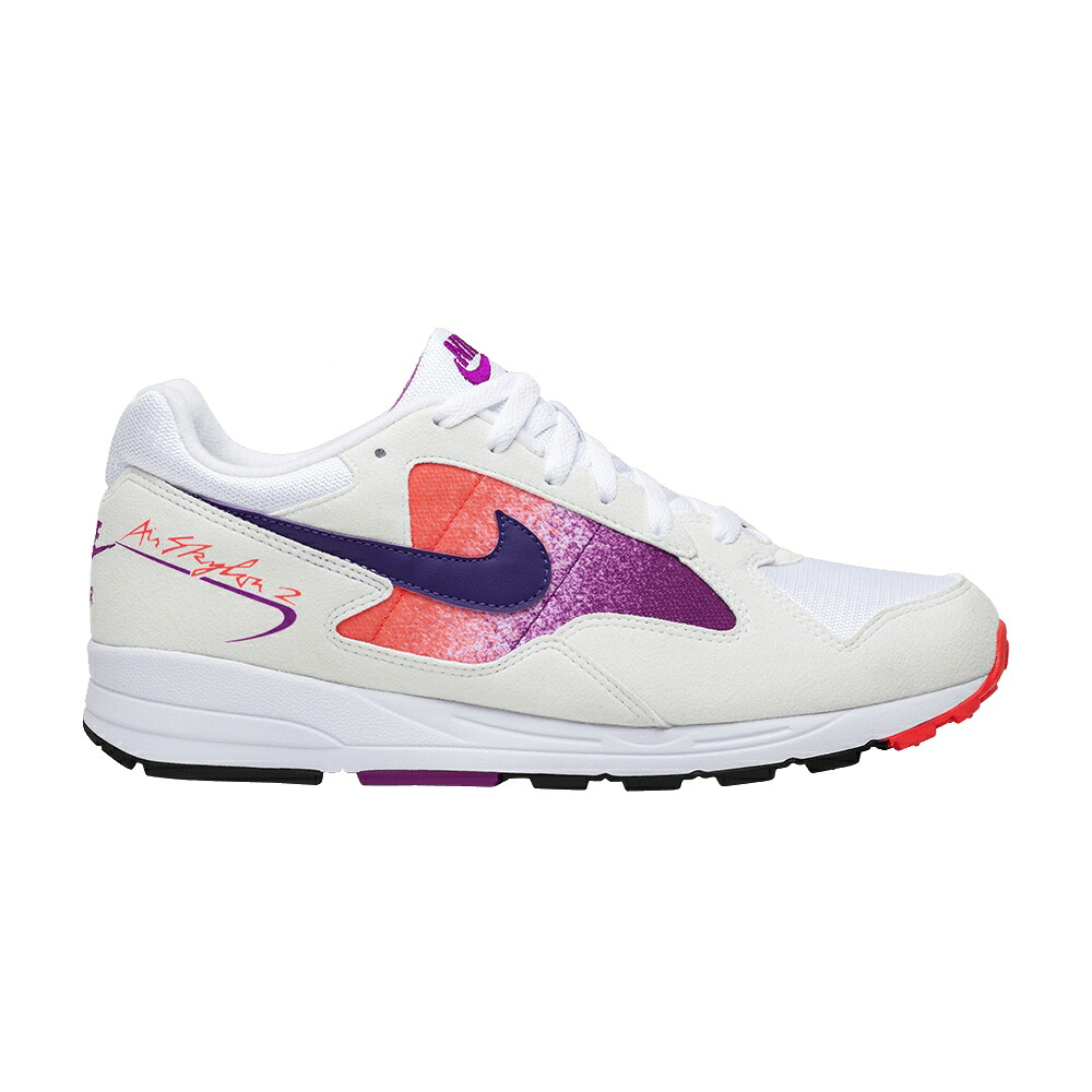 ナイキ 白いこと 白いこと 厚地の外套 紫 パープル 赤 赤いこと \u0027COURT PURPLE\u0027 スニーカー メンズ NIKE AIR SKYLON 2 / WHITE COURT PURPLE SOLAR RED
