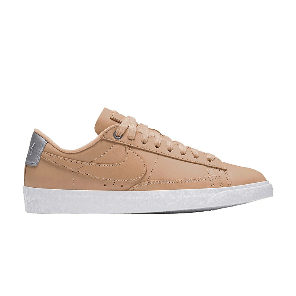 ナイキ ブレイザー ベージュ しろがね色 しろがね色 \u0027BIO BEIGE\u0027 スニーカー レディース NIKE WMNS BLAZER LOW / BIO BEIGE METALLIC SILVER 靴-レディース靴-スニーカー
