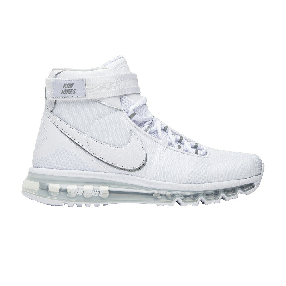 ナイキ マックス ハイ 白色 ホワイト エアマックス 'WHITE' スニーカー メンズ NIKE KIM JONES X AIR MAX 360 HIGH KJ / WHITE WHITE WHITE｜スニケス