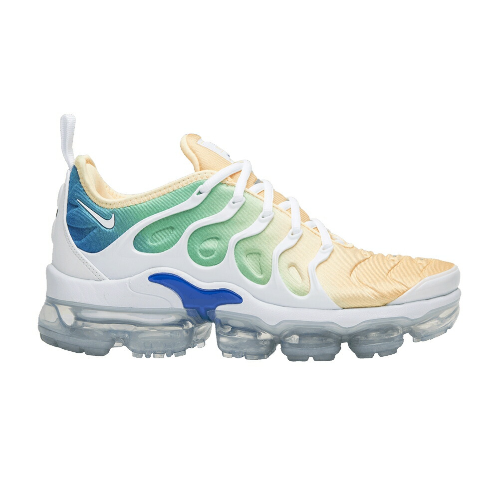 ナイキ 白色 ホワイト クリムゾン エアヴェイパーマックス RAINBOW スニーカー レディース NIKE WMNS AIR VAPORMAX PLUS / WHITE WHITE TOTAL CRIMSON LIGHT