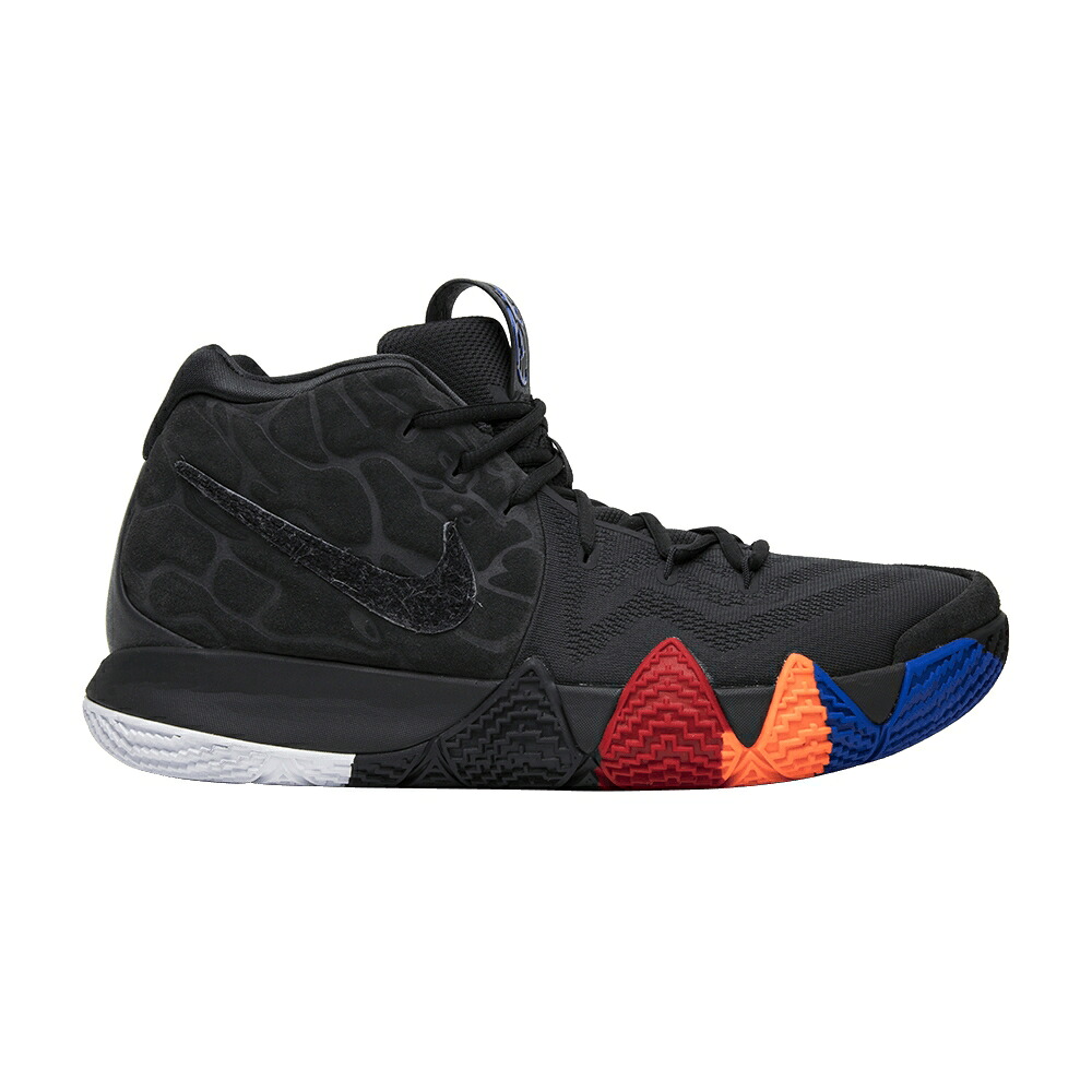 ナイキ カイリー 黒いこと 黒いこと \u0027YEAR MONKEY\u0027 スニーカー メンズ NIKE KYRIE 4 EP OF THE / BLACK MULTI COLOR