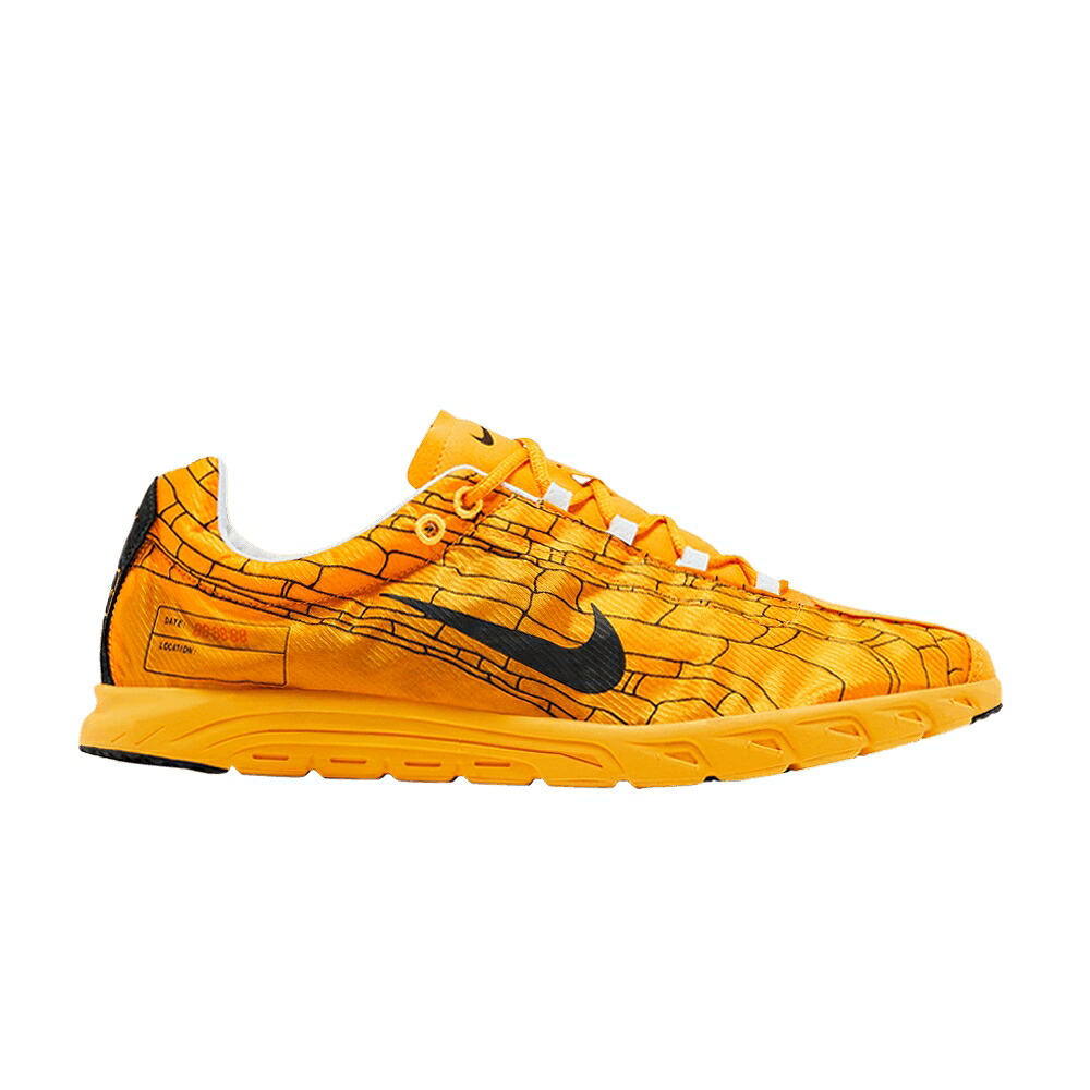 ナイキ 橙 オレンジ 黒色 ブラック 白色 ホワイト 'BOWERMAN' スニーカー メンズ NIKE MAYFLY / INDUSTRIAL ORANGE BLACK WHITE|スニケス