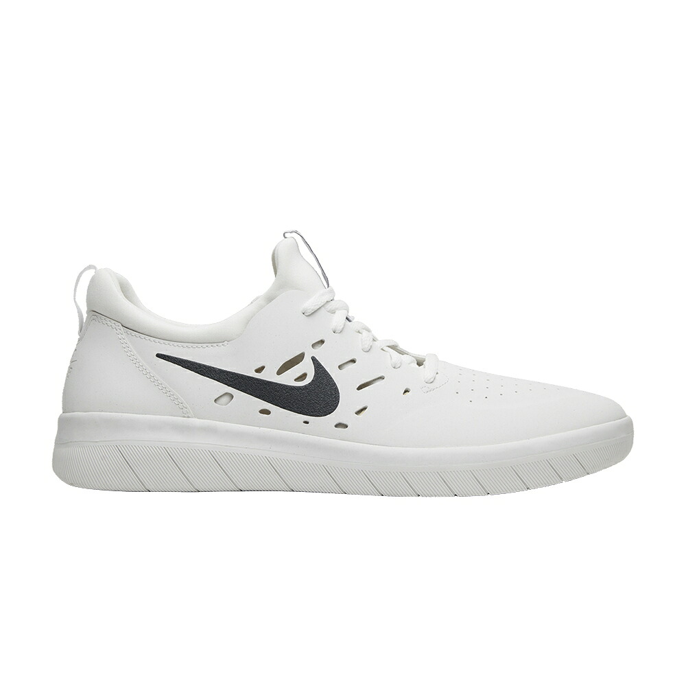 ナイキ エスビー 無償性 白いこと 白いこと \u0027SUMMIT WHITE\u0027 スニーカー メンズ NIKE SB NYJAH FREE / SUMMIT WHITE ANTHRACITE LEMON