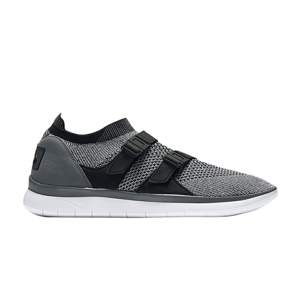 ナイキ フライニット 白色 ホワイト 灰色 グレー スニーカー メンズ NIKE AIR SOCK RACER FLYKNIT / WHITE DARK GREY